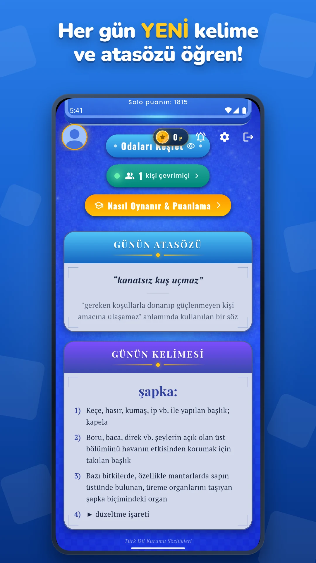 Lingo Online screenshot