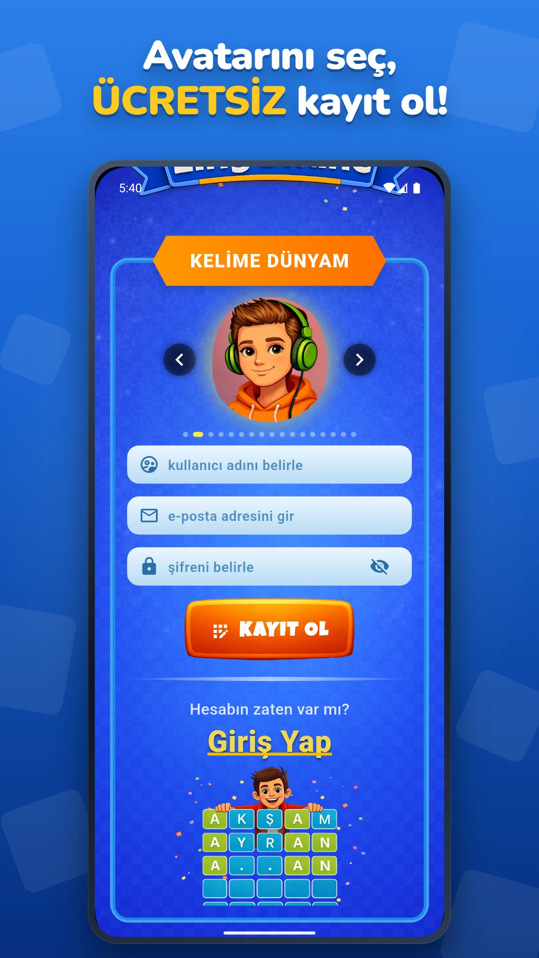 Lingo Online screenshot